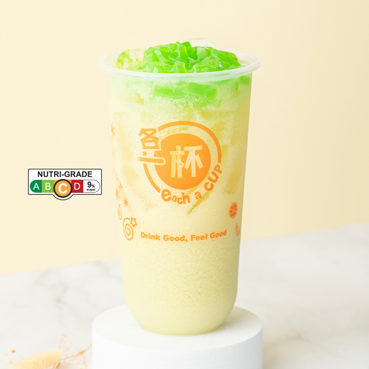 Yakult Apple Jelly Green Tea